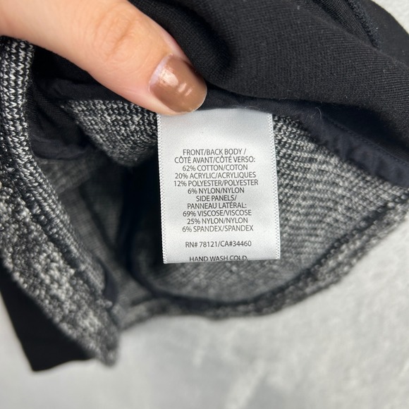 Eileen Fisher Dress L Black Gray Sleeveless Career Work Casual‎ Professional - Picture 6 of 6